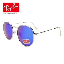 RayBan RB3447 женские круглые солнцезащитные очки, поляризационные Мужские Женские винтажные очки, аксессуары, солнцезащитные очки, ретро очки для вождения