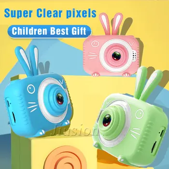 

Mini Children Camera 1080P Kids Digital Video Photo Camara Cartoons 2 Inch Screen Fotografica Camcorder Baby Child Toys Gift