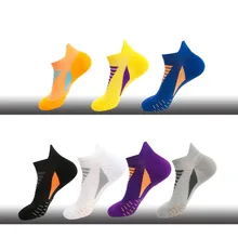 Мужские спортивные носки для верховой езды, тенниса, спорта, пеших прогулок, баскетбола, лыжного велосипеда, велосипедный Носок, для бега, скольжения, летние, для мужчин и женщин