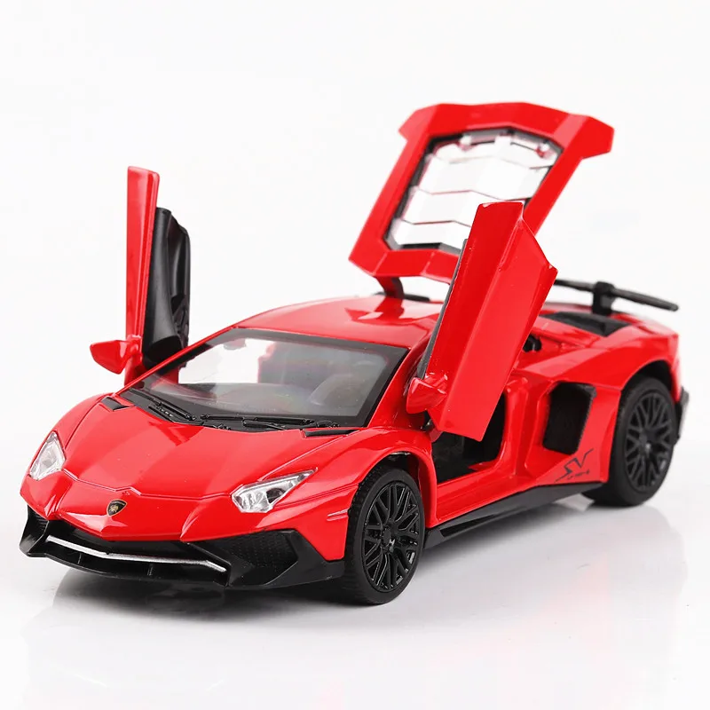 LP740 спортивный автомобиль 1/32 литая под давлением модель металлического сплава Высокая симуляция машинки огни Игрушки транспортные средства для детей Подарки для детей