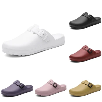 

Medical Shoes Solid Hospital Nurse Doctor Operating Surgical Scrub Slipper Breathable Adjustable Non-slip Clogs Accessories