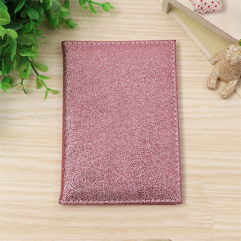 

Luxury Solid Passport Cover For Women Travel Passport Case Leather Pink Cute Passport Wallet Purse Girl Passport Holder