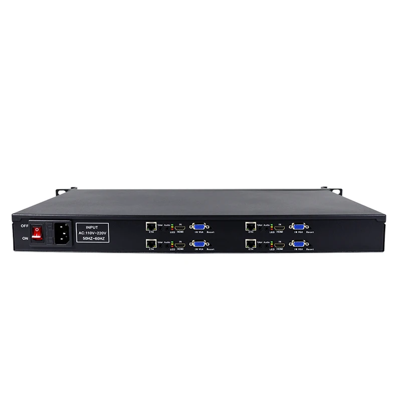 HWCODEC H3214 4 канала HDMI/VGA кодер IPTV кодировщик H.264 FHD 1080P IP потокового видео для