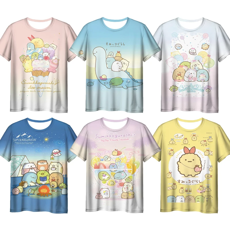 Летние женские футболки Sumikko Gurashi