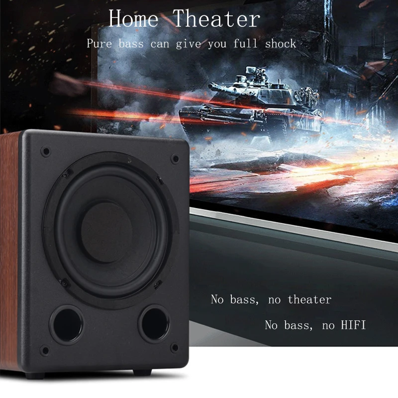 BRZHIFI Audio Subwoofer Home Theater 