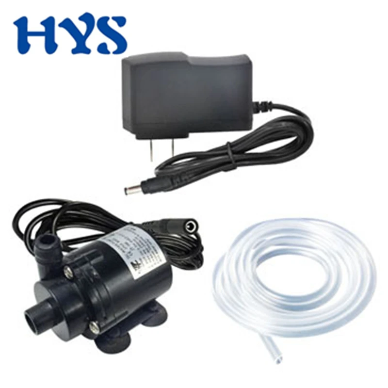 280L/H Water Pump Electric Brushless Mini Submersible Pumping for Fish Tank 