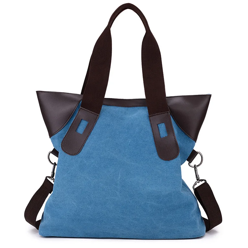 

WOMEN'S Canvas Bag 2017 Spring And Summer New Style Fashion Simple Cloth Bag WOMEN'S Bag Shoulder Bag Casual Hand Shoulder