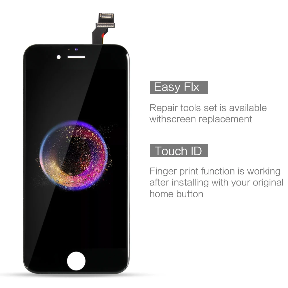 ЖК дисплей класса AAA +++ для iPhone 4 4S 6 5 5S 5C SE с сенсорным экраном и дигитайзером в