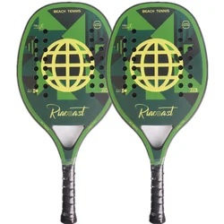 New Top Beach Racket Raquete Beach Tennis Carbono Professional Pala Padel Racket EVA Racket Sports Tennis Bag Equipment