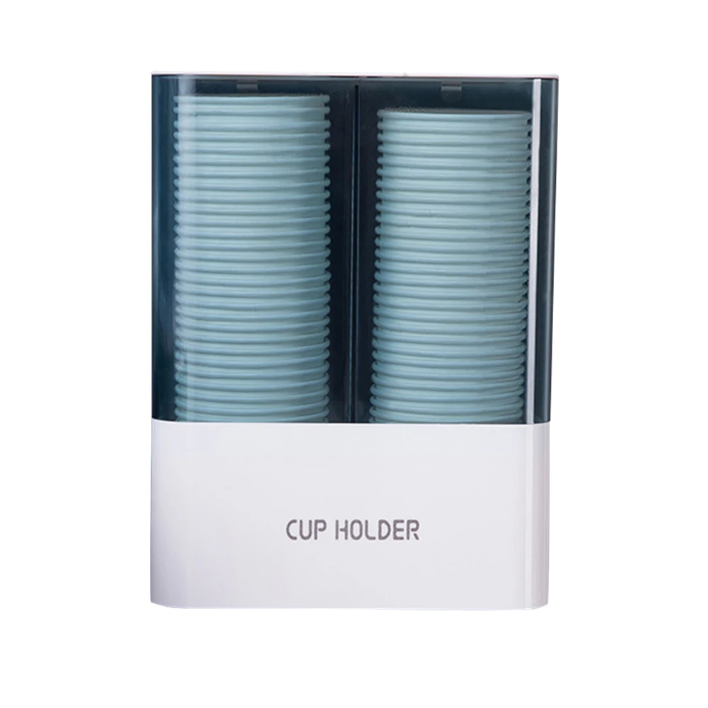 Клей кофе настенный диспенсер для воды бумажный держатель стакана прочный Анти Пыль офисная полка автоматическая крышка для хранения