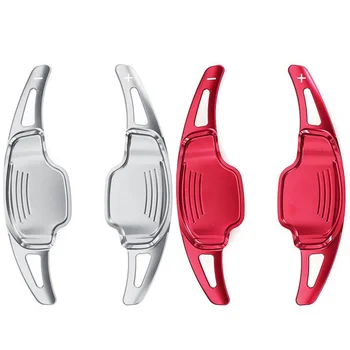 

2Pcs Car Steering Wheel Shift Paddle Shifter Extension for Chevrolet for Camaro 2012-2015 Aluminum Alloy Sticker Decoration