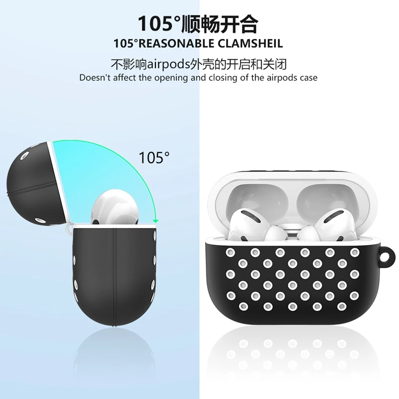 Чехол для Apple AirPods Pro Air Pods Pod Pro 3 чехол силиконовый мягкий 360 противоударный чехол для наушников для Airpod Pro защитный чехол s