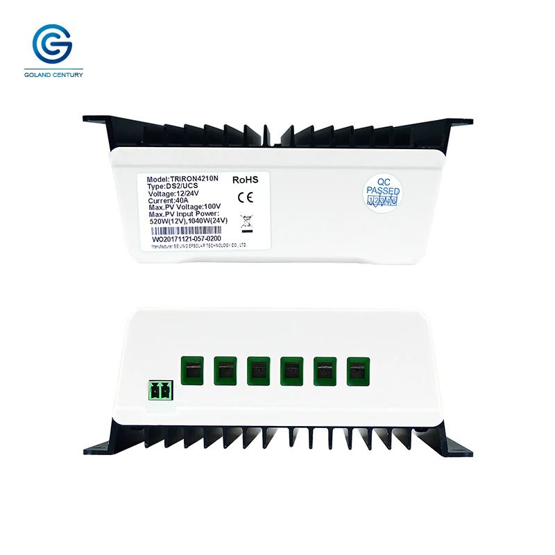 Epever TRIRON серии модульный 40A 12 V/24 V MPPT Солнечный контроллер заряда TRIRON4210N солнечный регулятор