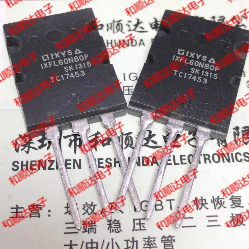 5pcs/lot IXFL60N80P TO-264 800V 40A
