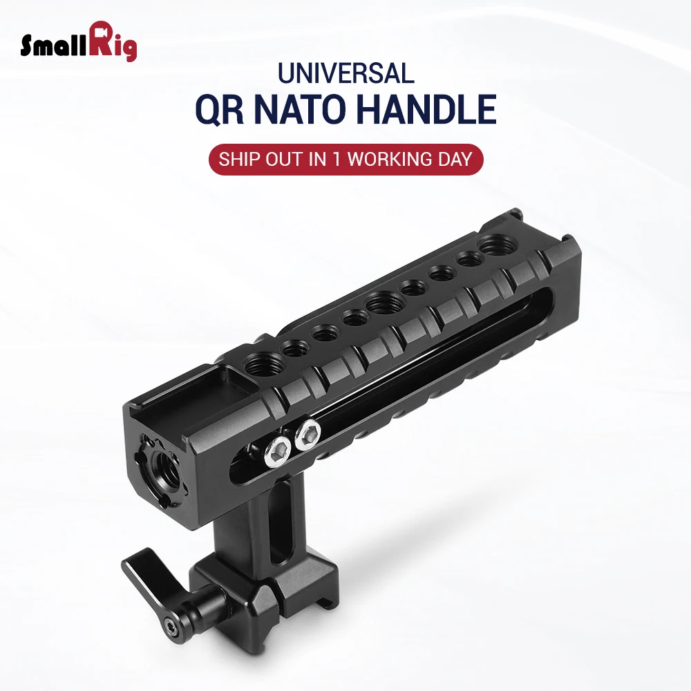 Smallrig Top Handle Grip With Cold Shoe For Dslr Quick Release