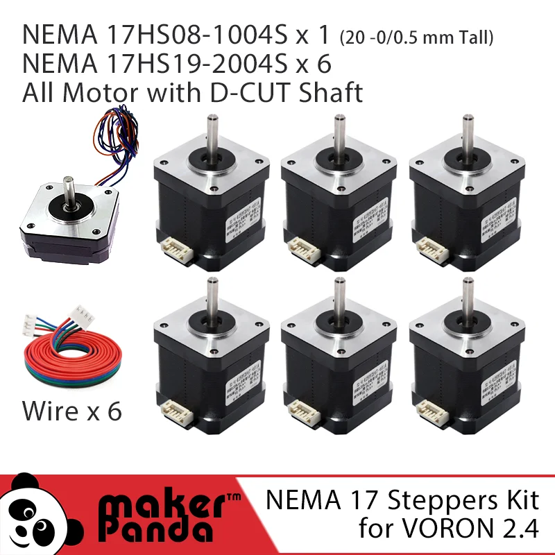 verklaren Teken aantrekken 3d Printer Motor Kit Nema 17 | Kit Nema 17 Stepper Motor | Voron 1 8  Printer Kit - 17 - Aliexpress