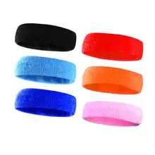 6 шт. головная повязка супер мягкий абсорбент тренировки Для Бега Йога Упражнения Фитнес Спорт
