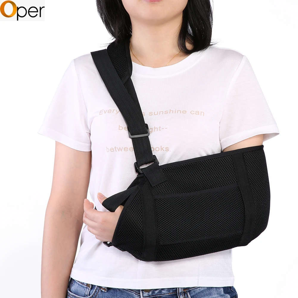 

Children's Medical Mesh Breathable Shoulder Neck Forearm Harness Arm Fracture Strap Elbow Pain Support Posture Corrector Bandage