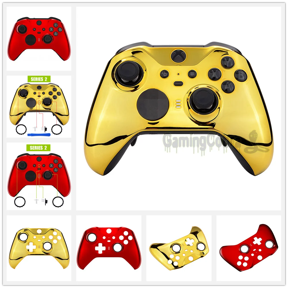 Extremerate Faceplate Front Housing Shell Case Replacement Kit For Xbox One Elite Series 2