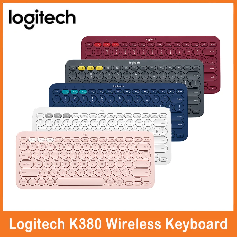 Logitech K380 Multifunctional Mini Mute Wireless Color Bluetooth