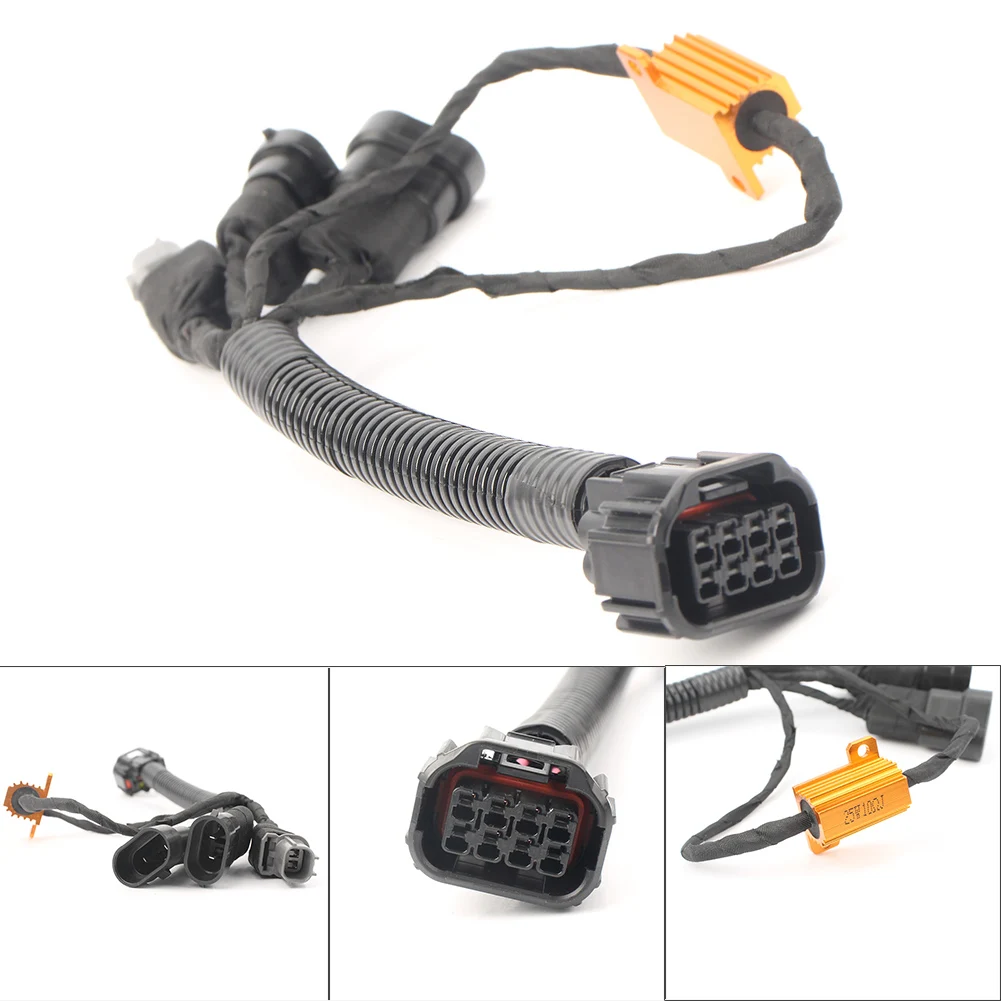 Автомобильный OEM галогенный светодиодный комплект проводов для фары Honda Civic Touring/