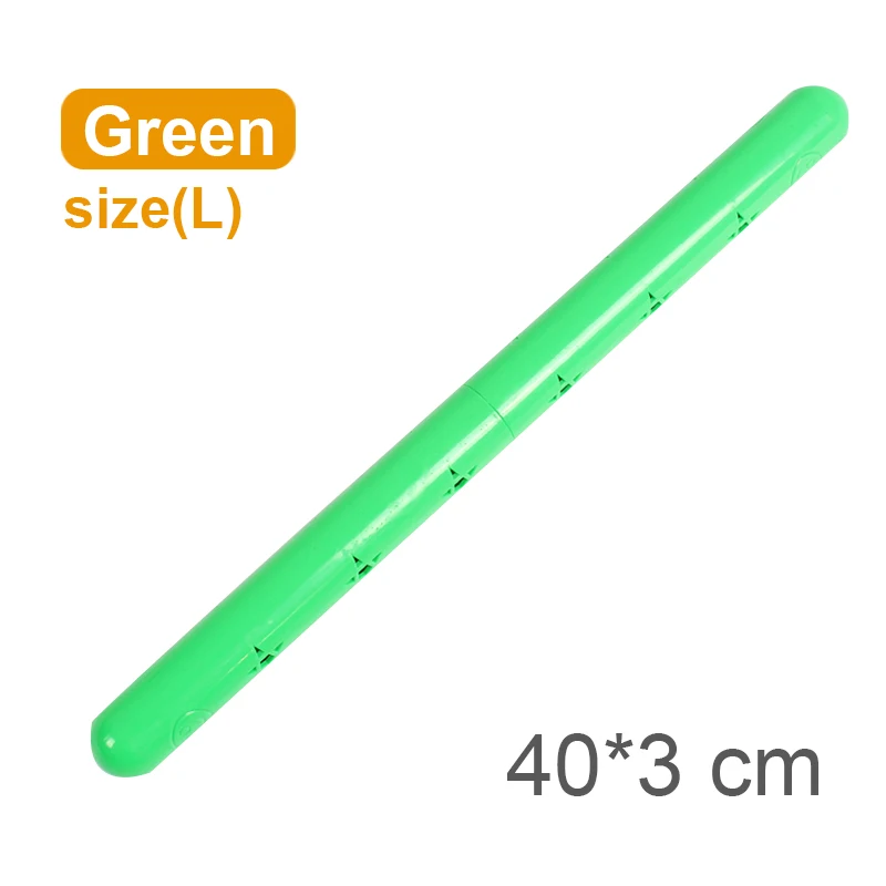 Green L Ruizhi 2 шт./компл. детей звук гимнастические палки батон детское снаряжение для фитнеса детский сад деятельности на открытом воздухе спортивные игрушки RZ1127 - Цвет: Green L