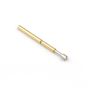 

100 Test Probes P75-Q2 Diameter 1.3mm Iron Pogo Spring Home Electronic Test Spring Probe springs