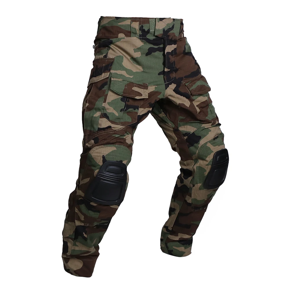 Emersongear 전술 훈련 바지 Gen 3 Mens Cargo Trouser 슈팅 Airsoft Hunting Wargame 전투 하이킹 사이클링 WL EM7044