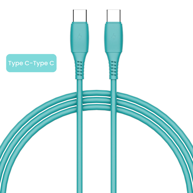 C To USB Type C Cable For MacBook Pro 3A PD Fast Charging Cable USB-C Type-C Charger Quick Cable For Huawei Pro Xiaomi 1m