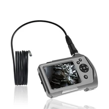 Промышленный эндоскоп бороскоп микро камера для осмотра цифровой эндоскоп HD 3,5 дюймов бороскоп камера с светодиодный светильник перезаряжаемый