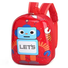 Высококачественный Детский унисекс для девочек и мальчиков, милый Модный повседневный мультяшный рюкзак для роботов, сумка для детского сада, 5 цветов