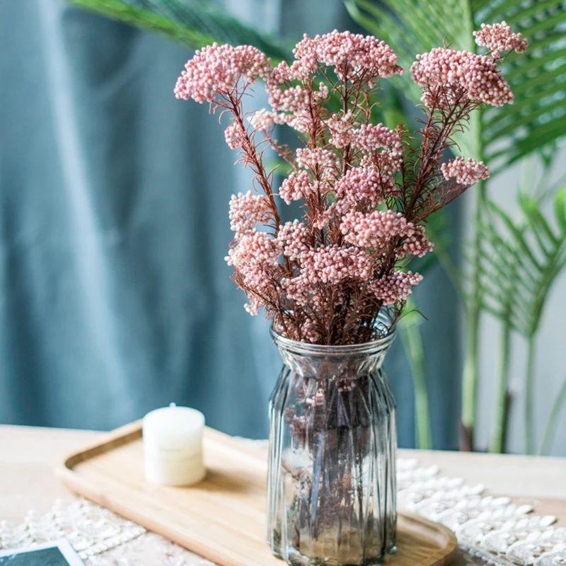 Ramo de flores secas naturales pequeñas, Ramos secos, flores frescas  preservadas, prensa, decoración de boda para el hogar - AliExpress