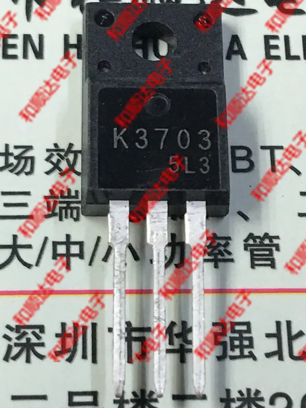 10 шт./лот K3703 2SK3703 новые имеющиеся TO-220F 60V 30A