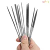 10PCS Small Needle Files Set 140mm Alloy Jewelry Tools Beading Hobby Crafts 300 fine-150MM 1