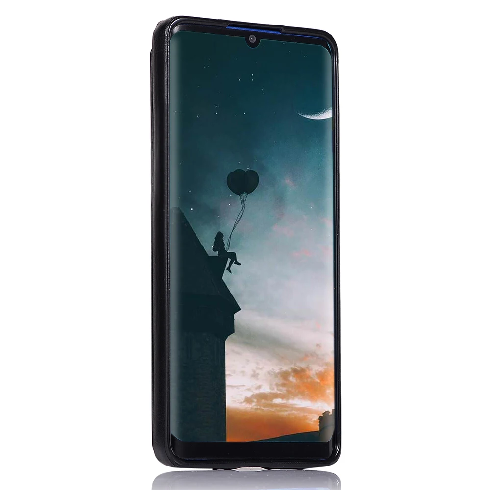 L-FADNUT кожаный флип-держатель для карт чехол для HUAWEI mate 20 Lite Pro Nova4e P30 удобный телефонный Футляр кожаный бумажник защитный чехол