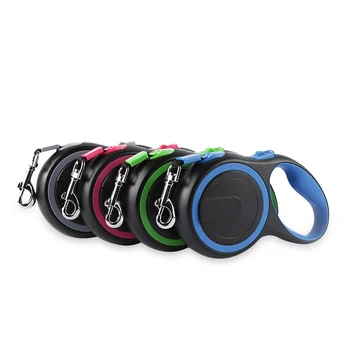 

3M/5M Dog Leash Extending Puppy Walking Running Rope Nylon Retractable Pet leash For Small Medium Dogs Pet Products