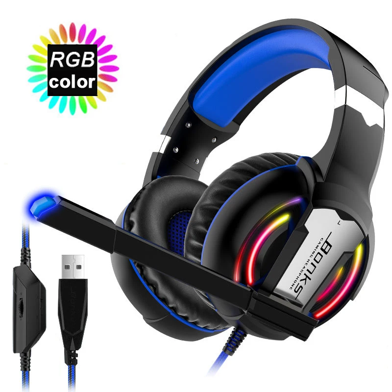 V USB 7.1 RGB Blue