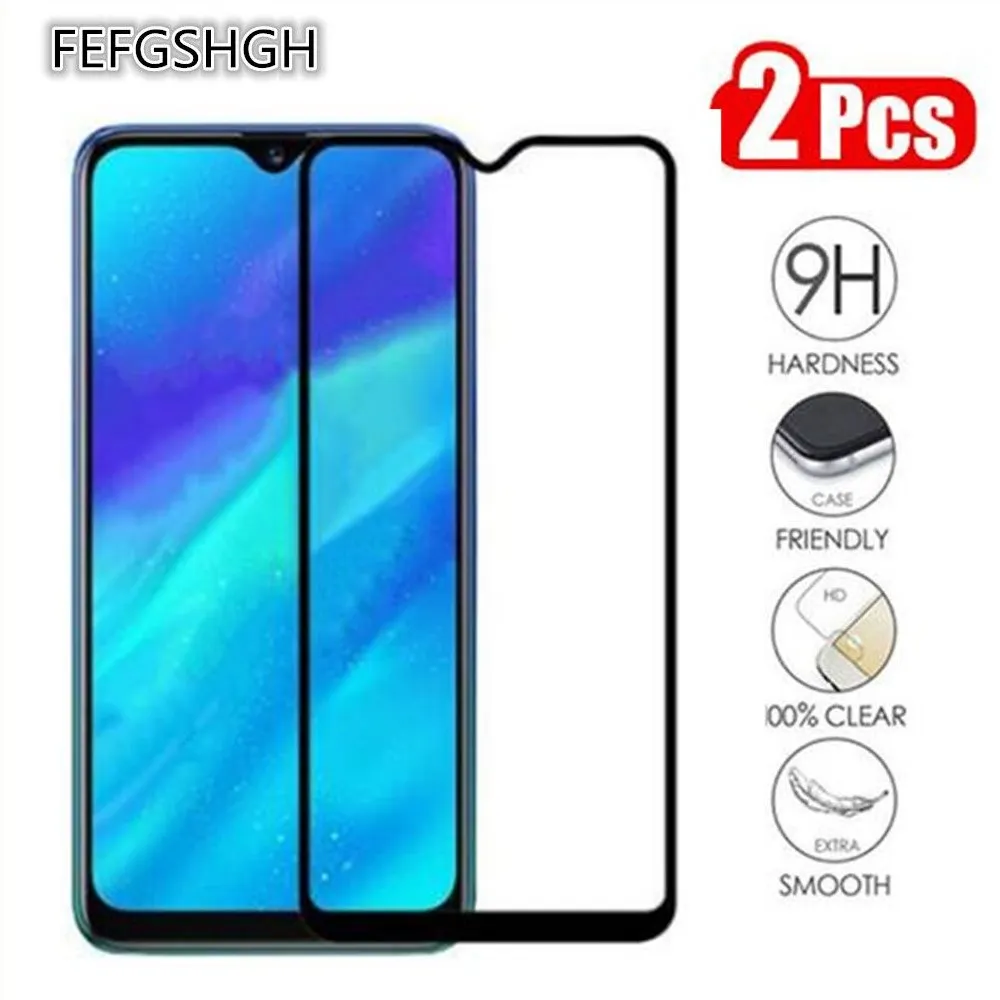 

2 Packs Full cover Tempered Glass For Doogee N20 Screen Protector 9H on Phone Protective Glass For Doogee Y9 Plus
