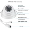 ZOSI PoE ip camera 5MP HD Outdoor/Indoor Waterproof Infrared 85ft Night Vision Security Video Surveillance ► Photo 2/6