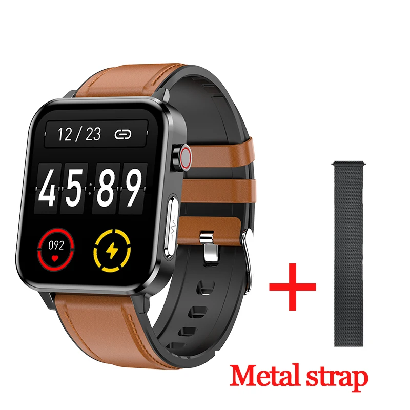 UGUMO 2022 PPG ECG Smart Watch Men with Body Temperature Heart Rate Blood Pressure measurement Smartwatch Fitness bracelet 