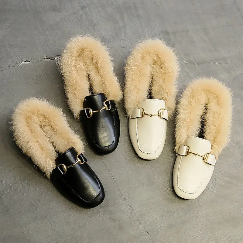 

New Style Women winter Shoes Plus cotton Short tube shoe running Casual Comfortable Walking Shoes Ladies Plush shoes Flat shoes