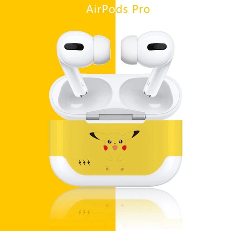 Модные наушники-капельки наклейка s для Apple Airpods наклейка КОЖА Pegatina для Air Pods чехол наклейка s Aufkleber Autocollant для AirPod pro