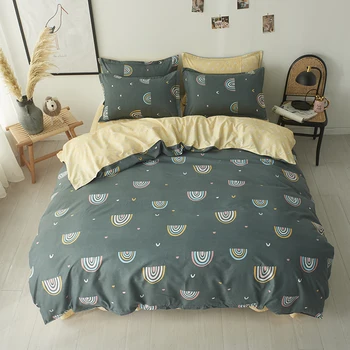 

Dropshipping Bedding Sets Duvet Cover3/4pcs Cartoon new fashion Bed sheets s Gifts for Children