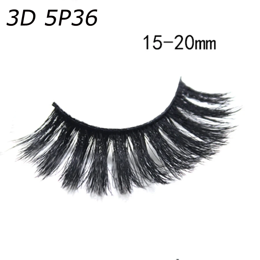 

3D natual dense false eyelash professionals soft eyelash extension 5 pairs PER BOX free shipping world wide