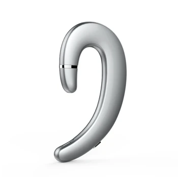 

Bluetooth Headset, New Upgrade & True Painless & Waterproof Wireless Earbuds with Mic Rechargeable Ear-hook Earpiece Earphones f