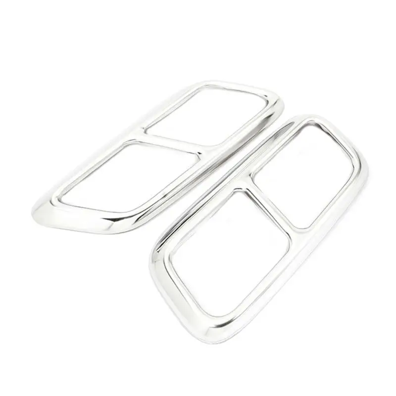 Задний конец трубы Накладка 1 пара глушитель Авто Стайлинг украшения аксессуары