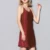 2019 Женская атласная ночная рубашка Sexy Lotus Hem Sling Dress Chemise Mini Nightgown