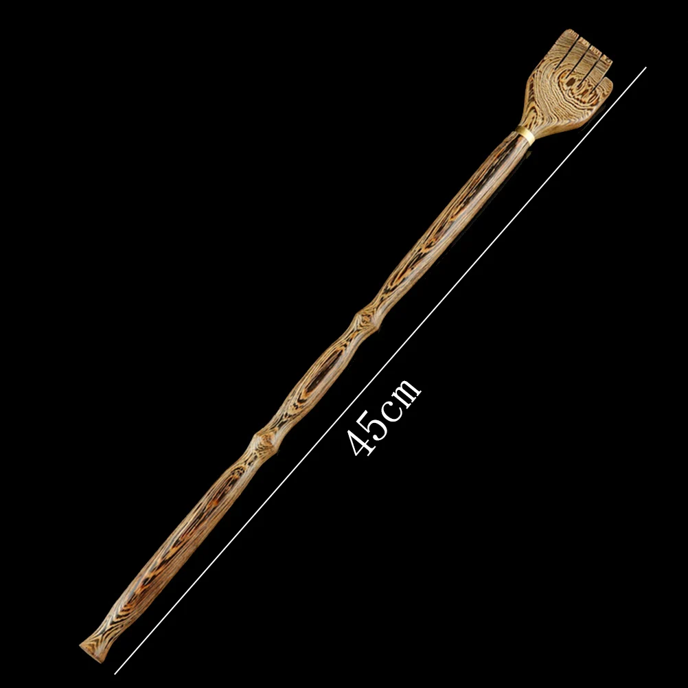 Wooden Back Scratcher Wood Back Scraper Scratching Massager Backscratcher Body Massage Bamboo Hackle Itch Health Products