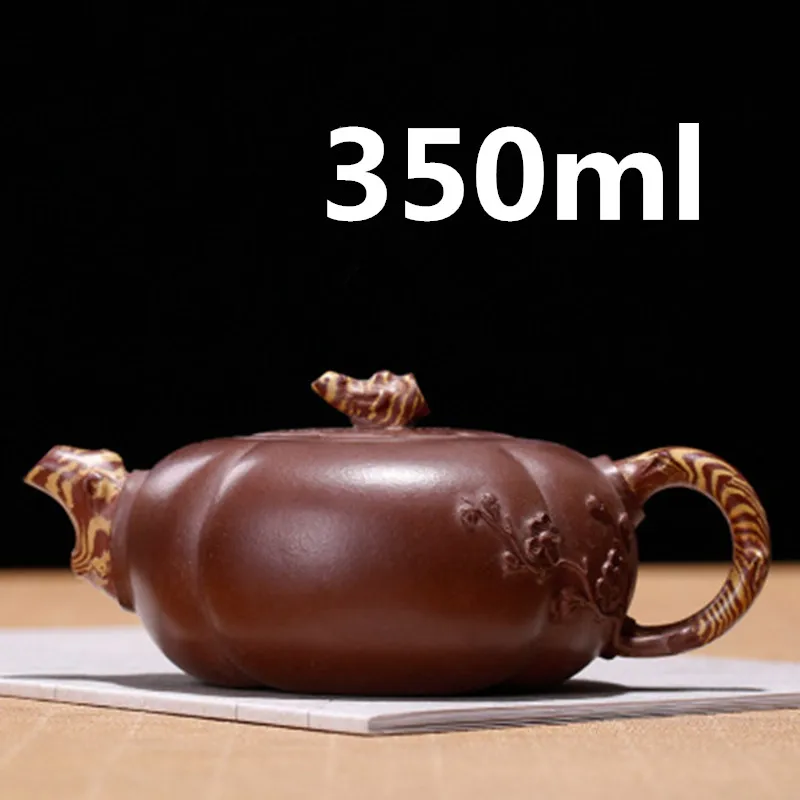 

Teapot Yixing Zisha Clay Chinese Handmade Tea Pot Gongfu Tea Set 350ml High Quality New Design Safe Packaging With Gift Box