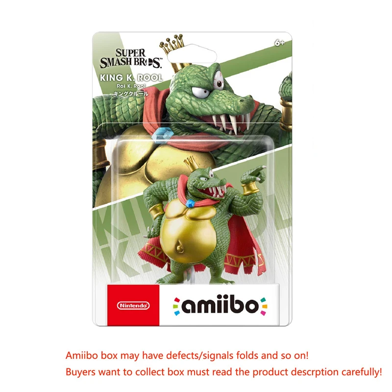 Фигурка Amiibo Super Smash Bros. Серия Для nintendo переключатель Фирменная Новинка - Цвет: King K ROOL